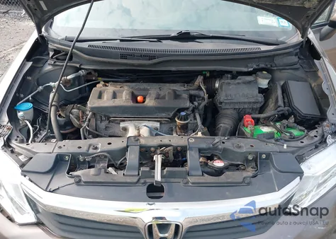 2012 Honda Civic Lx z USA, uszkodzony, nr VIN 2HGFB2F59CH539155